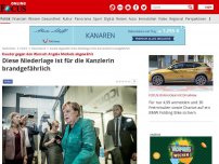 Bild zum Artikel: Kauder gegen den Wunsch Angela Merkels abgewählt - Diese Niederlage ist für die Kanzlerin brandgefährlich