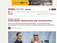 Bild zum Artikel: Erklärung von Heiko Maas: Saudis bejubeln 'diplomatischen Sieg' über Deutschland