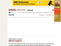 Bild zum Artikel: Anti-Trump-Kurs vor der Uno: Macron wagt es