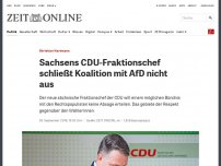 Bild zum Artikel: Christian Hartmann: Sachsens CDU-Fraktionschef schließt Koalition mit AfD nicht aus