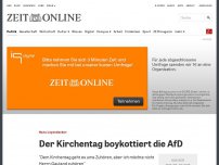 Bild zum Artikel: Hans Leyendecker: Der Kirchentag boykottiert die AfD