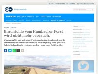 Bild zum Artikel: Braunkohle vom Hambacher Forst wird nicht mehr gebraucht