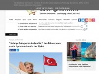 Bild zum Artikel: 'Solange Erdogan im Ausland ist': Jan Böhmermann macht Spontanurlaub in der Türkei