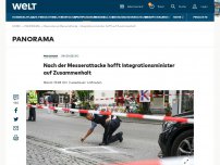 Bild zum Artikel: Messerattacke mitten in Ravensburg – Polizei sucht nach Motiv