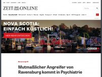Bild zum Artikel: Ravensburg: Drei Menschen bei Messerangriff verletzt