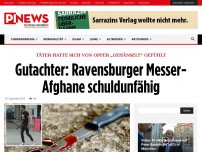 Bild zum Artikel: Täter hatte sich von Opfer „gehänselt“ gefühlt Gutachter: Ravensburger Messer-Afghane schuldunfähig