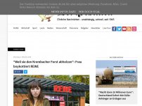 Bild zum Artikel: 'Weil sie den Krombacher Forst abholzen': Frau boykottiert REWE