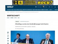 Bild zum Artikel: Flüchtlinge werden den Fachkräftemangel nicht lindern