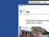 Bild zum Artikel: Migrantenverbände fordern „Tag der deutschen Vielfalt“