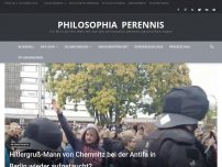 Bild zum Artikel: Hitlergruß-Mann von Chemnitz bei der Antifa in Berlin wieder aufgetaucht