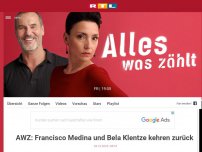 Bild zum Artikel: Francisco Medina und Bela Klentze kehren zu AWZ zurück