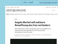 Bild zum Artikel: Israel: Merkel spricht von 'immerwährender Verantwortung' Deutschlands
