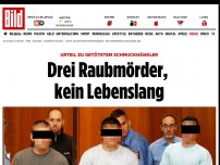 Bild zum Artikel: Urteil zu getötetem Schmuckhändler - Drei Raubmörder, kein Lebenslang