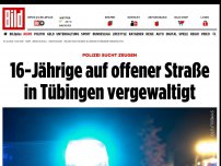 Bild zum Artikel: Polizei sucht Zeugen - 16-Jährige auf Straße in Tübingen vergewaltigt