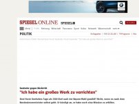 Bild zum Artikel: Seehofer gegen Rücktritt: 'Ich habe ein großes Werk zu verrichten'