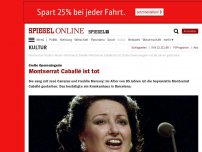 Bild zum Artikel: Große Opernsängerin: Montserrat Caballé ist tot