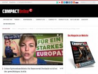 Bild zum Artikel: Grüne Spitzenkandidatin für Bayernwahl bedankt sich bei der gewalttätigen Antifa