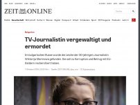 Bild zum Artikel: Bulgarien: TV-Journalistin vergewaltigt und ermordet