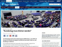 Bild zum Artikel: Steuerzahlerbund fordert einen kleineren Bundestag