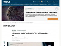 Bild zum Artikel: „Rewe sagt Danke“ und „bucht“ 8,5 Milliarden Euro ab