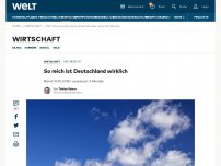 Bild zum Artikel: So reich ist Deutschland wirklich