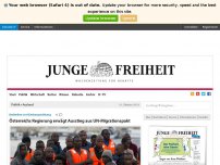 Bild zum Artikel: Österreichs Regierung erwägt Ausstieg aus UN-Migrationspakt