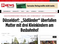 Bild zum Artikel: Das Zusammenleben täglich „neu aushandeln“ - ein Kinderspiel? Düsseldorf: „Südländer“ überfallen Mutter mit drei Kleinkindern am Busbahnhof