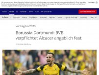 Bild zum Artikel: Transfer-Coup: BVB verpflichtet Alcacer angeblich fest