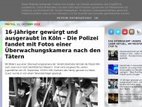 Bild zum Artikel: 16-Jähriger gewürgt und ausgeraubt in Köln - Die Polizei fandet mit Fotos einer Überwachungskamera nach den Tätern