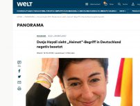 Bild zum Artikel: Dunja Hayali sieht „Heimat“-Begriff in Deutschland negativ besetzt