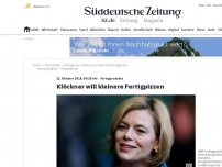 Bild zum Artikel: Fertigprodukte: Klöckner will kleinere Fertigpizzen