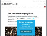 Bild zum Artikel: Unteilbar-Demonstration: Die Sammelbewegung ist da