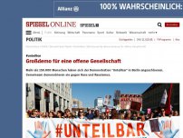 Bild zum Artikel: #unteilbar: Großdemo für eine offene Gesellschaft