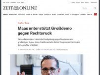 Bild zum Artikel: #unteilbar: Maas unterstützt Großdemo gegen Rechtsruck