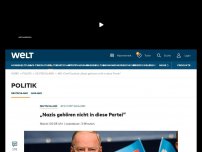 Bild zum Artikel: „Nazis gehören nicht in diese Partei“