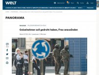 Bild zum Artikel: Geiselnahme am Kölner Hauptbahnhof