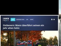 Bild zum Artikel: Mann überfährt seinen ein Jahr alten Sohn