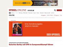 Bild zum Artikel: Justizministerin wird Spitzenkandidatin: Katarina Barley soll SPD in Europawahlkampf führen