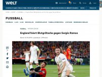 Bild zum Artikel: England feiert Blutgrätsche gegen Sergio Ramos