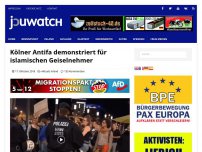 Bild zum Artikel: Kölner Antifa demonstriert für islamischen Geiselnehmer