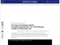 Bild zum Artikel: Ein Tag nach Bayernwahl: Familienangehörige von Flüchtlingen treffen in München ein