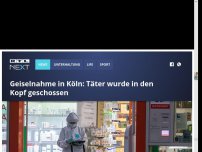 Bild zum Artikel: Geiselnahme in Köln: Täter wurde in den Kopf geschossen
