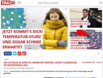 Bild zum Artikel: Sex-Attacke in Görlitz: Mann mit Messer lauert 33-Jähriger in Treppenhaus auf