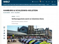 Bild zum Artikel: Verfassungsschutz warnt vor Islamisten-Demo