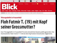 Bild zum Artikel: Tötungsdelikt in Frauenfeld: Fatmir T. (19) hat seine Grossmutter enthauptet