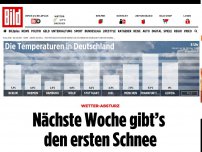 Bild zum Artikel: Wetter-Absturz - Nächste Woche gibt’s den ersten Schnee …