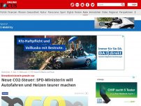 Bild zum Artikel: Umweltministerin prescht vor - Neue CO2-Steuer: SPD-Ministerin will Autofahren und Heizen teurer machen