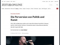 Bild zum Artikel: Feine Sahne Fischfilet: Die Perversion von Politik und Kunst