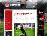 Bild zum Artikel: Fünf Jovic-Treffer beim 7:1 gegen Düsseldorf