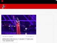 Bild zum Artikel: Mehr Blind Audition geht nicht: Bernarda Brunovic mit 'I Heard It Through The Grapevine'